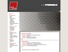 Tablet Screenshot of metallvertrieb.com